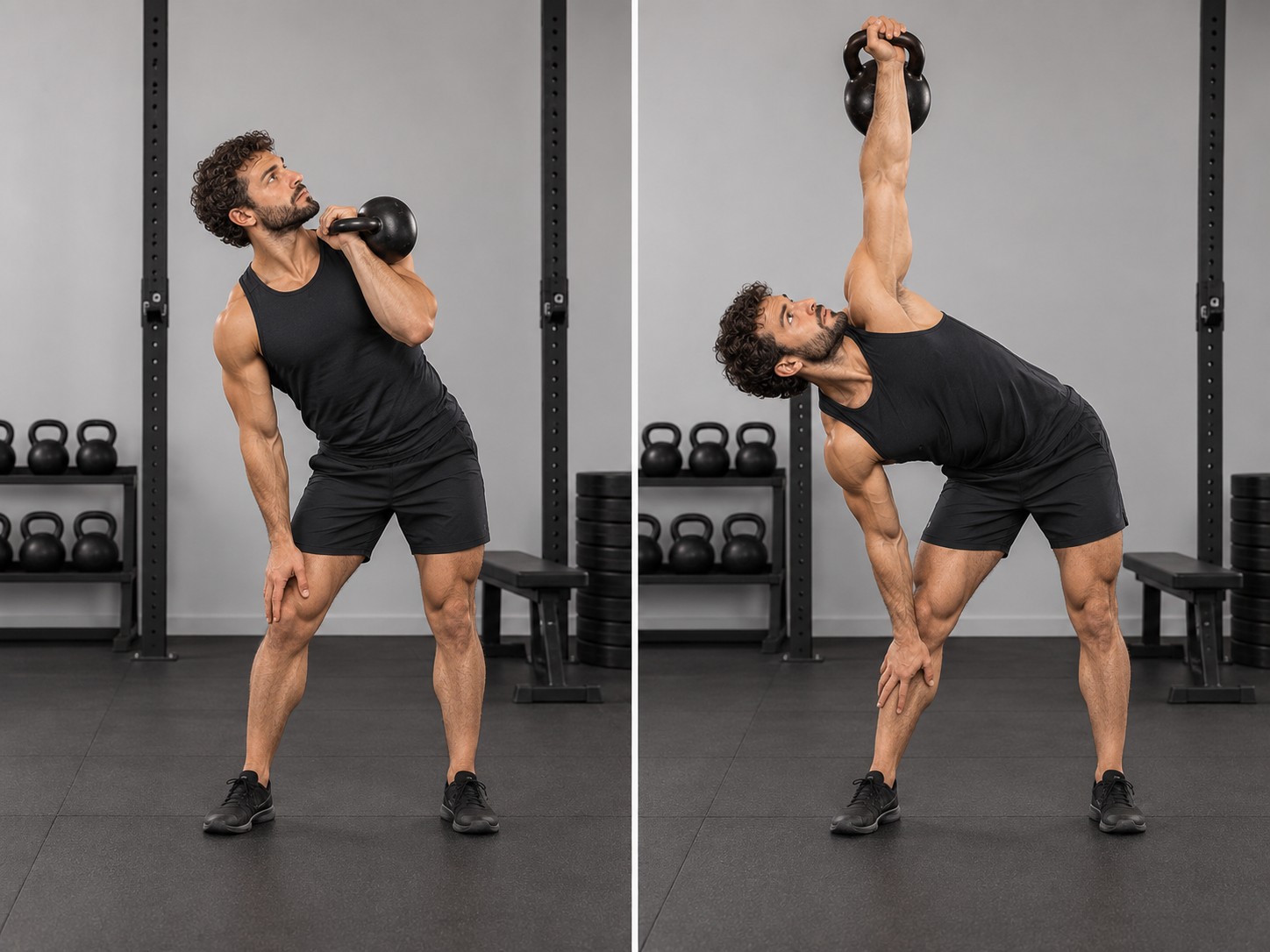 Bent Press — exercise demonstration
