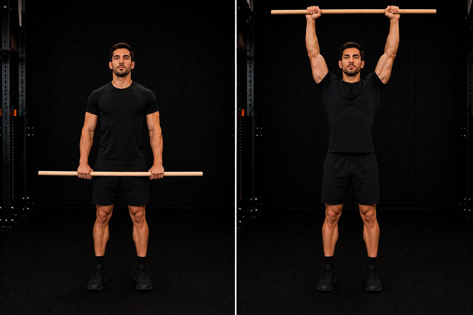 Dowel Shoulder Flexion — exercise demonstration