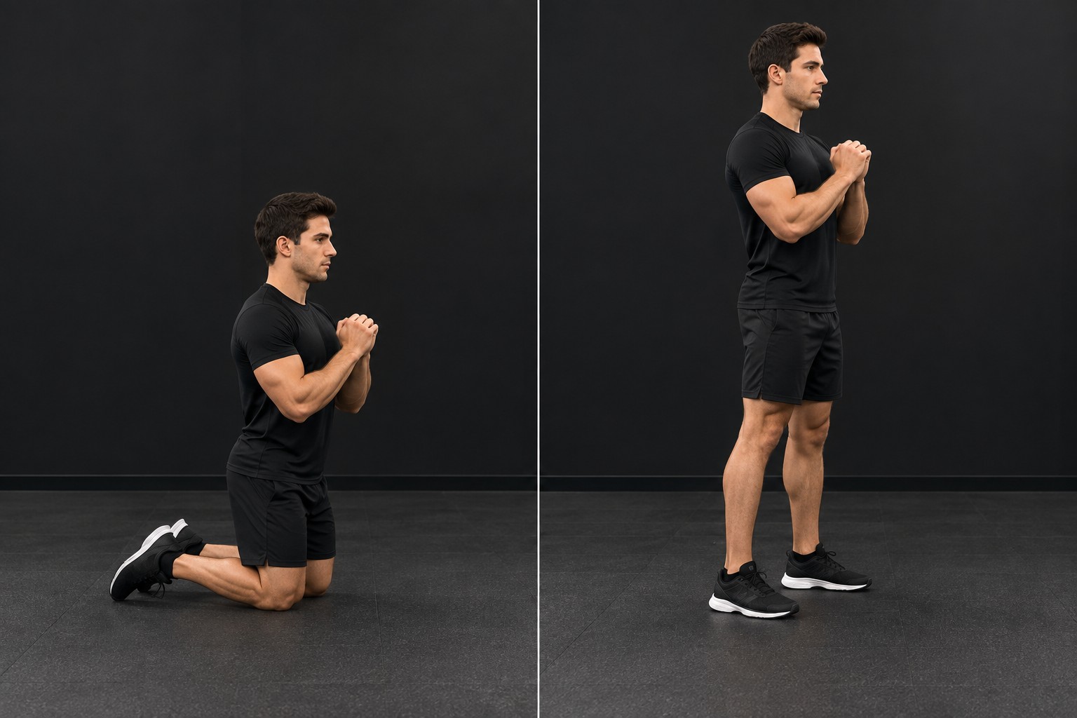 Kneeling to Standing — exercise demonstration