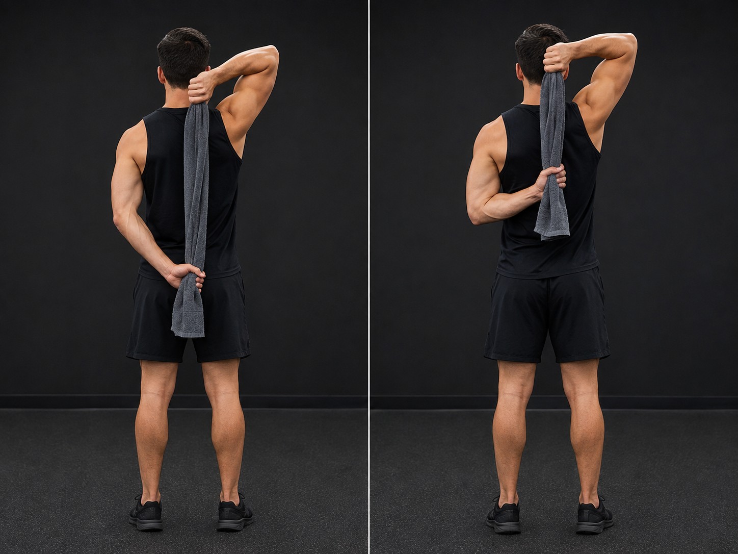 Towel Shoulder Internal Rotation — exercise demonstration