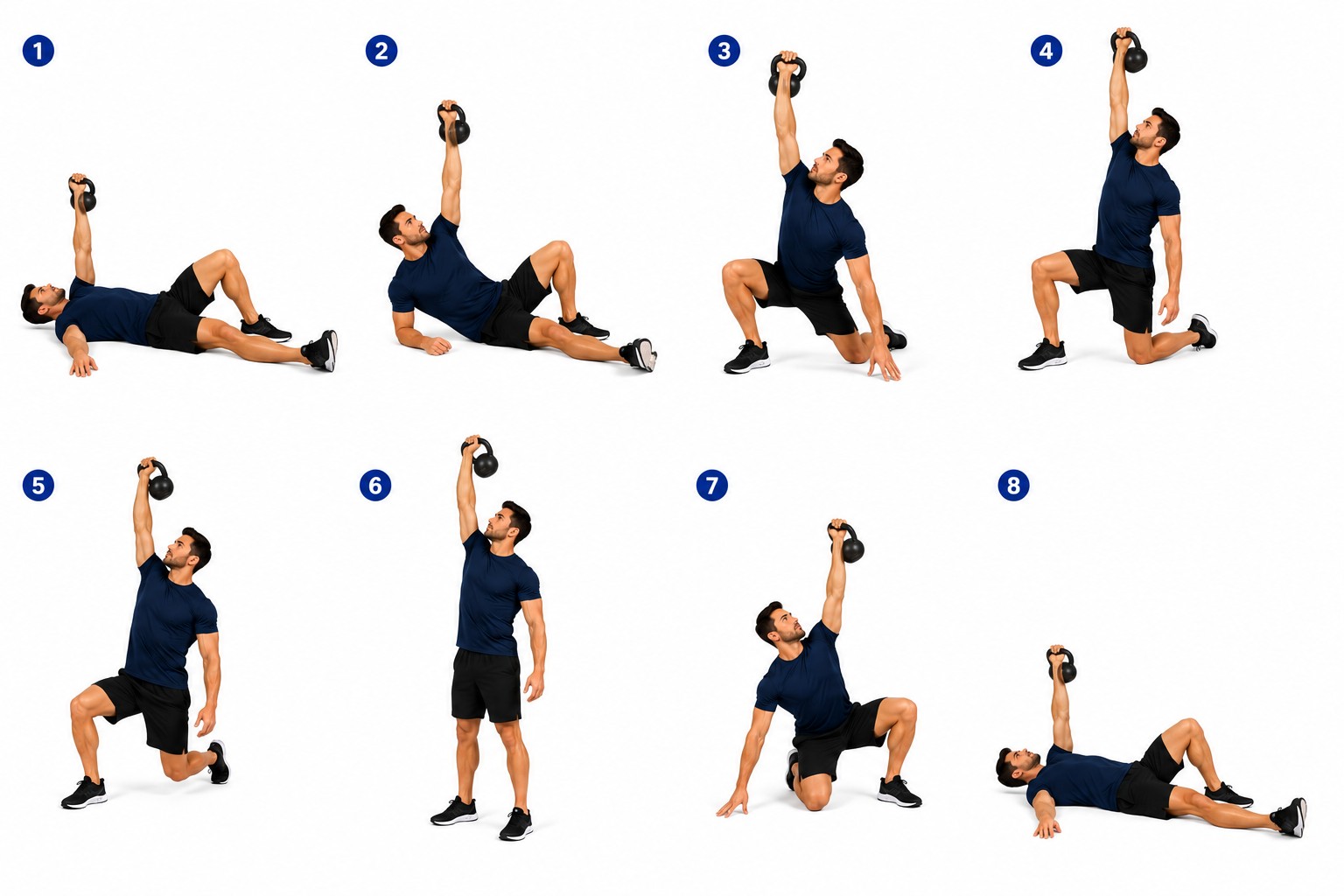 Turkish Get-Up — exercise demonstration