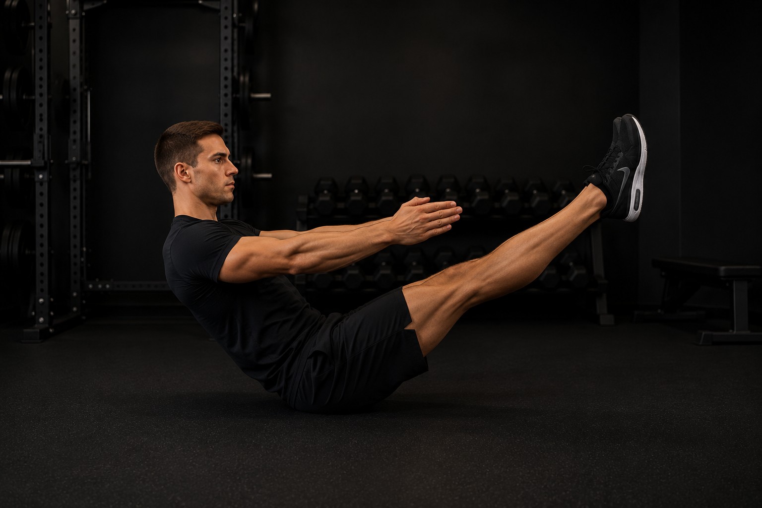 V-Sit Hold — exercise demonstration